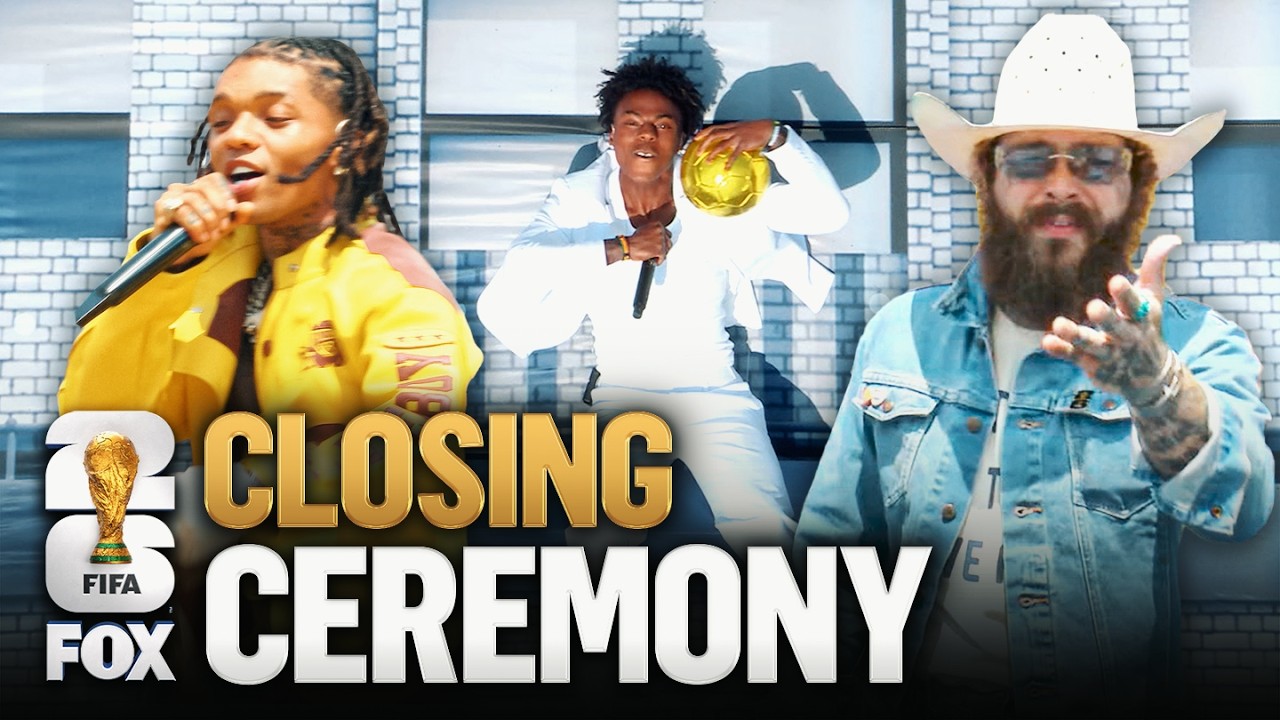 2026 FIFA World Cup™ Closing Ceremony Featuring IShowSpeed, Post Malone & Swae Lee