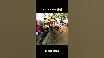Hacker Hai Bhai Hacker💀💀 1vs4 Free Fire #totalgaming #freefire #ajjubhai
