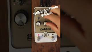 UAFX Golden Reverberator Ambient Reverb Sustain