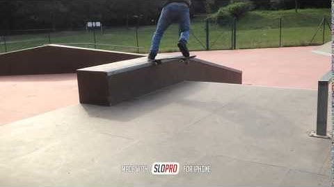 Heel flip front nose slide