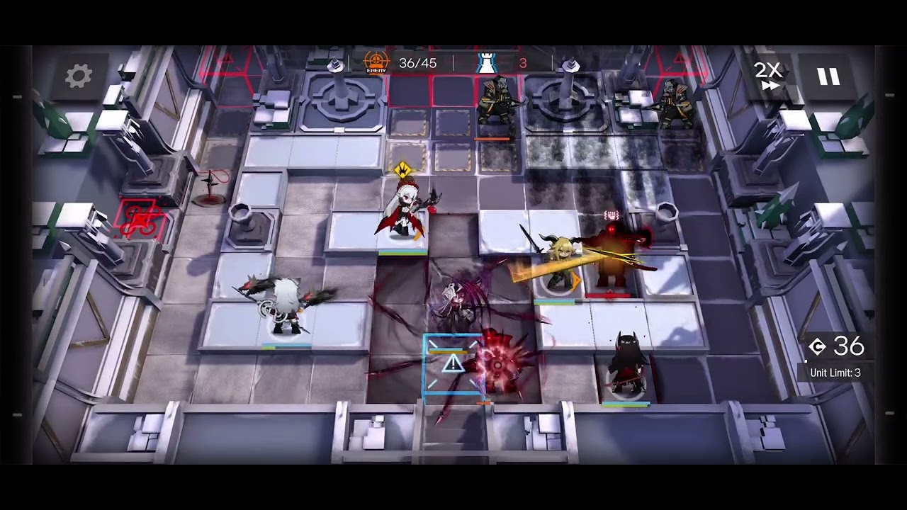 [Arknights] WD-EX-8 5-op (Degenbrecher, Warfarin, Ines, Ascalon, Lappalter)