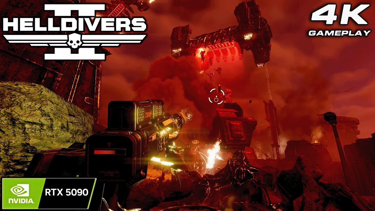 Helldivers 2: 4K Gameplay No Commentary ULTRA Settings | RTX 5090 P1108