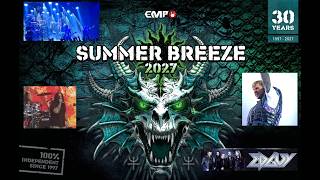 Summer Breeze 2027 - EDGUY, CHILDREN OF BODOM, ELECTRIC Callboy Among 63 Bands unveiled
Summer Breeze 2027 - EDGUY, CHILDREN OF BODOM, ELECTRIC Callboy Among 63 Bands unveiled Summer Breeze 2027 - EDGUY, CHILDREN OF BODOM, ELECTRIC Callboy Among 63 Bands unveiled