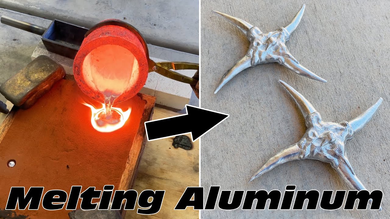 Jeepers Creepers Throwing Star Weapon Build Casting Aluminum From
