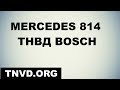 Mercedes 814 ТНВД BOSCH
