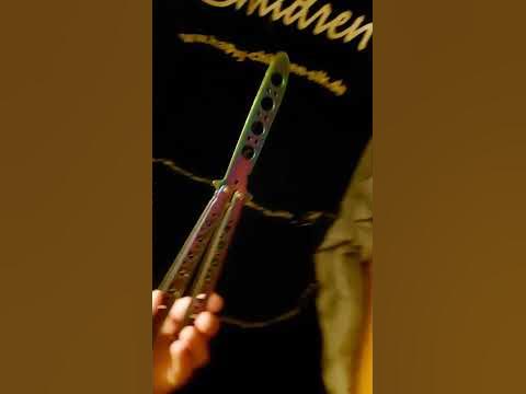 крутая нож бабачка - YouTube