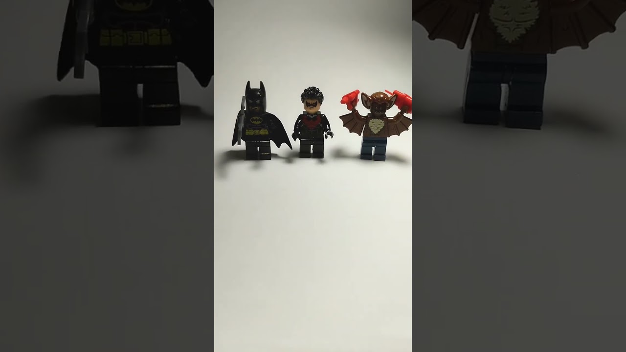MINIFIGURE LEGO DC, BAT MAN, RED ROBIN AND MAN BAT