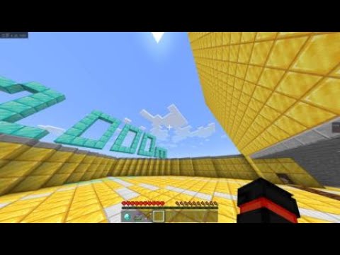 GTT 1000mアスレチック　タイムアタック　２分５７秒 【Minecraft BE】