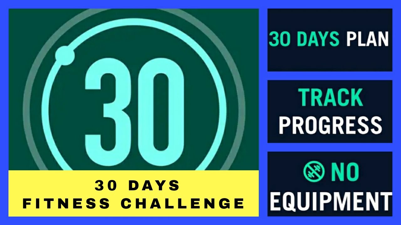 30 Day Fitness Challenge App - Workout at Home  ( Walkthrough )
