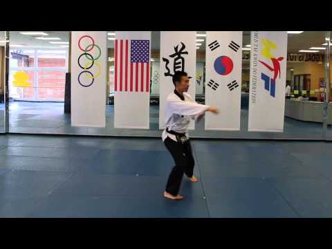 10gup - White Belt - Kibon Hana performed at full speed
