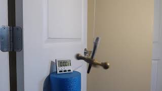 Fidget Spinner Bearing Gyroscope on String. 4 Pegs. Unstable at Higher Angle.