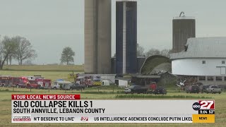 Silo collapse in Lebanon County leaves one person dead