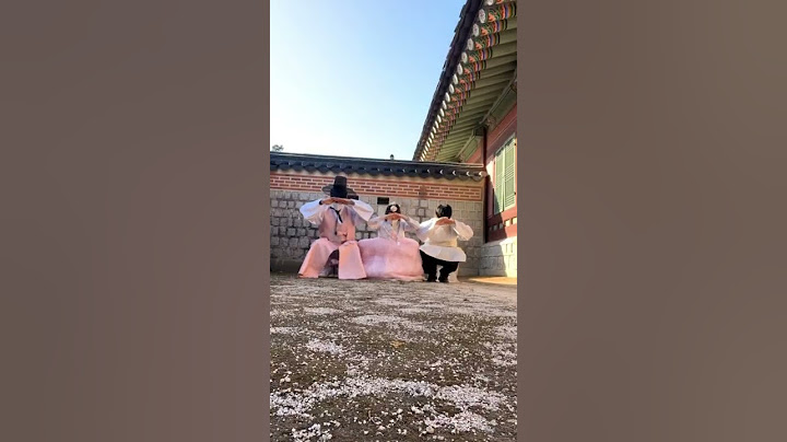 한복입고도 주체가 안되는 흥 #깃미썸