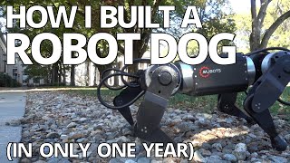 One year of building a robot dog