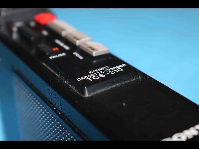SONY Stereo cassette-corder TCS-310 (Made in japan 1981) - YouTube