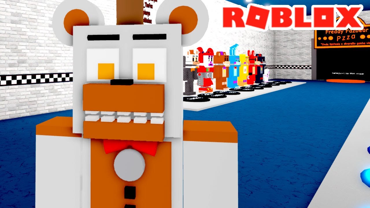 CRIANDO O MOLTEN FREDDY CONSERTADO no Roblox Animatronic World 