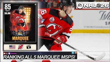 BEST WEEK 1 MARQUEE MSP TO MAKE! RANKING ALL 5 I NHL 26 HUT