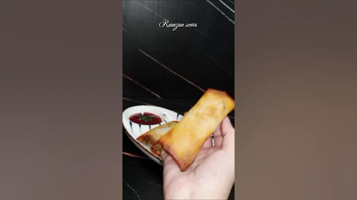 Less oil, more crunch—air-fried spring rolls are the snack dreams are made of!"🤤 #snacks #shorts