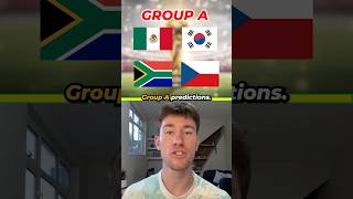 WORLD CUP GROUP A PREDICTION 🏆 #worldcup #worldcup2026 #mexico #czech #southkorea #southafrica