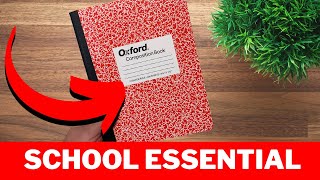Oxford college ruled composition notebook review