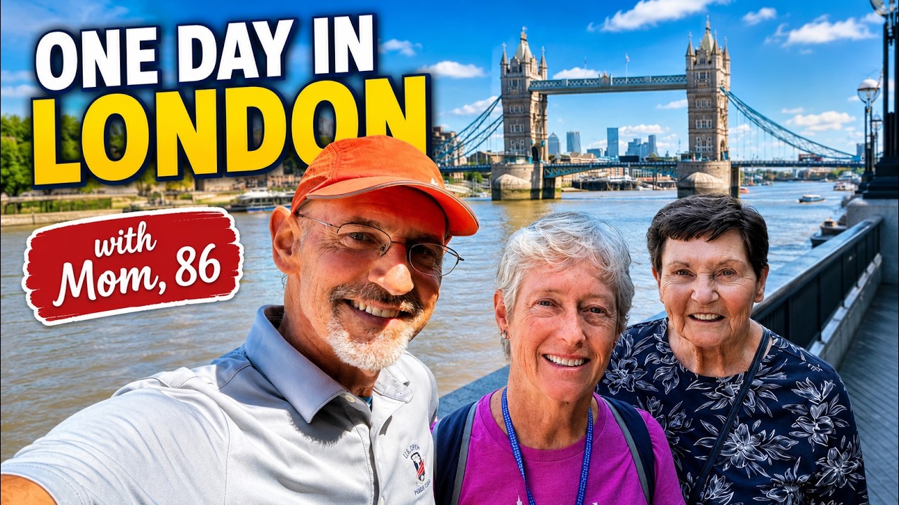 One Day in London With My 86-Year-Old Mom — Could We Do It Without Wearing Her Out?
