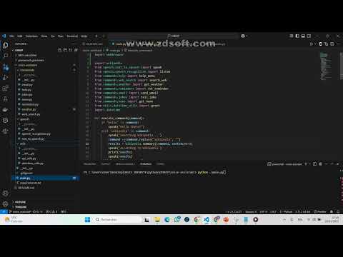 Demo : Voice  Assistant With Python