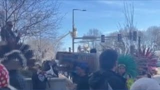 Demonstrators gather at federal courthouse after more church protestors arrested