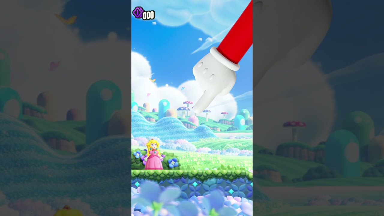 Modding Peach's Castle into Mario Wonder