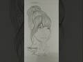 Girl Facial Art sketching painting #art #drawing #sketching #sketch #shorts