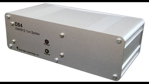 DMX 1x4 Splitter