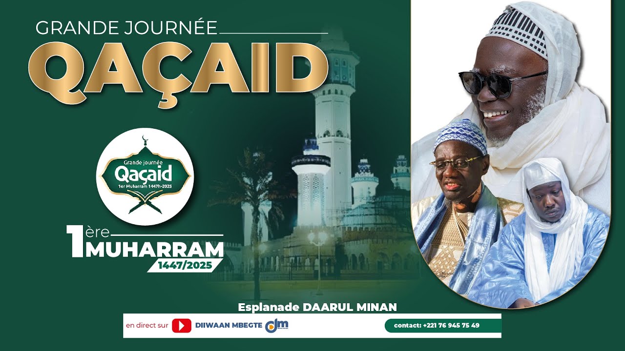 JOURNEE QACAID 1 MUHARRAM 1447. DAARUL MINANE