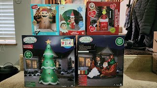 Unboxing 5 New Christmas Inflatables Live!