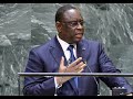 Putschs en Afrique, terrorisme, climat, ses adieux: Tout sur le discours de Macky Sall à l'Onu