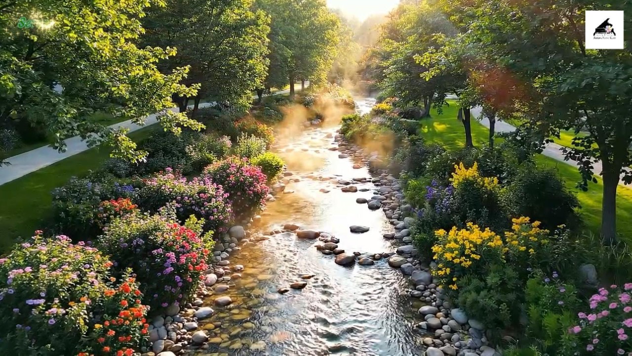 Serene piano keys mountain silence for inner peace