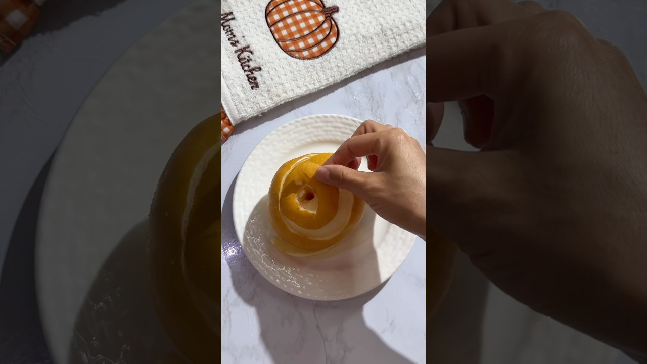 How to Easily Peel an Asian Pear