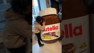 When you love Nutella…