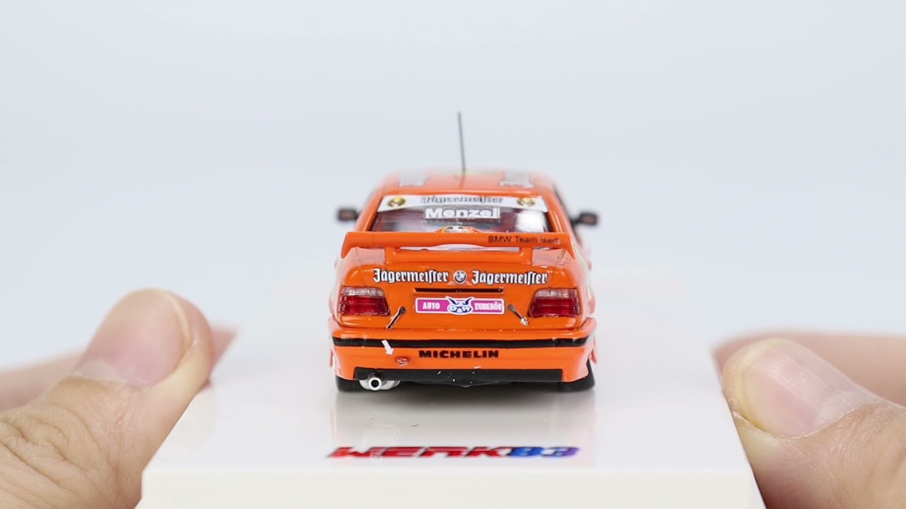 1/64 WERK83 BMW 320i STW Christian Menzel (WK83-034b) Diecast car