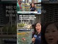 NBC Chicago reporter Paris Schutz takes a dip in the Chicago River!