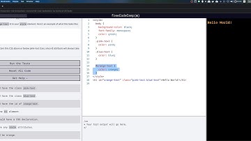 freeCodeCamp: Override Class Declarations by Styling ID Attributes