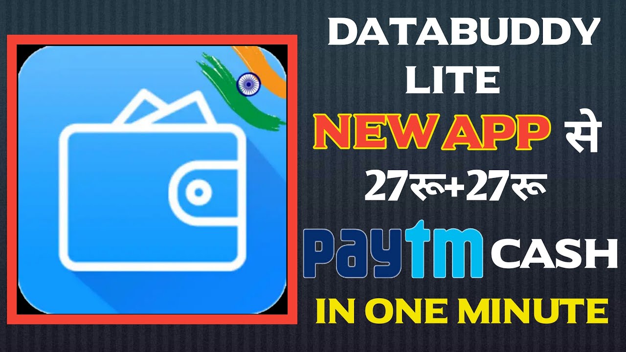 👉databuddy lite ||👍 how to earn free paytm cash ||👌new best earning app 2020