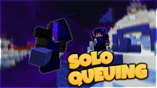 Solo Queuing Bedwars Doubles.... | Hypixel Bedwars