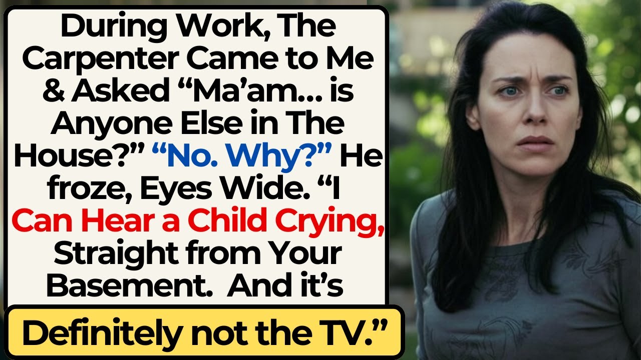 Some One Crying .. Voice Coming From Your Basement.” The Construction Worker Call me After 20 Mins.