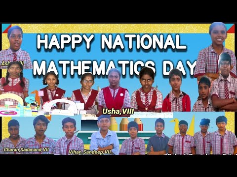 NATIONAL MATHEMATICS DAY - YouTube