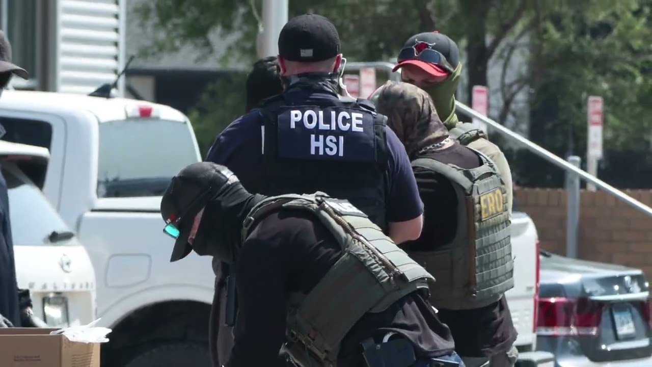 RIDING with ICE - Inside a Workplace Raid with ICE Agents in Omaha