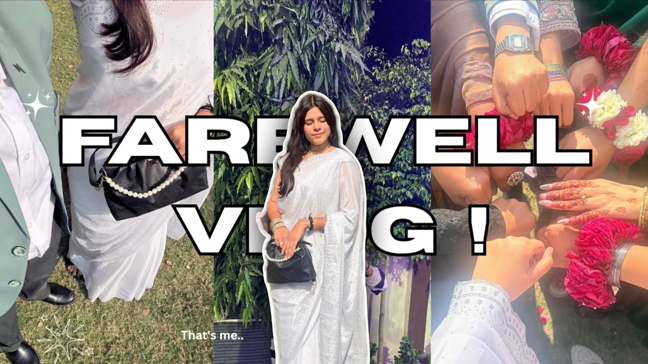 My Class 12th FAREWELL VLOG *Chaotic*😭 ️|VB 💞 - YouTube