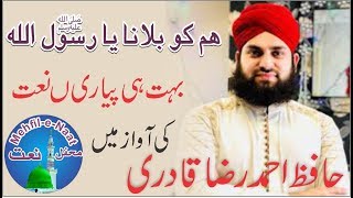 Hum Ko Bulana Ya Rasool Allah   Hafiz Ahmed Raza Qadri Mehfil e Naat