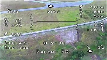DJI Flame Wheel 450 clone - testing max distance (~ 500 m)