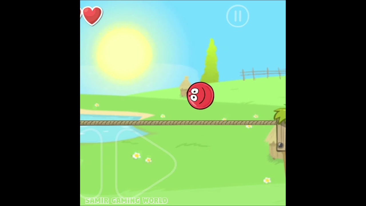 Red Ball 4 Level 13 Double Jump cross valley