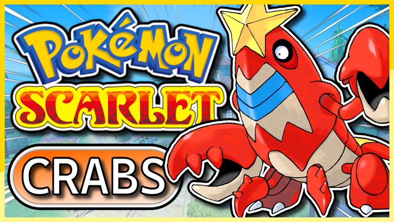 Pokémon Scarlet - Crabs ONLY - Hardcore Nuzlocke - YouTube