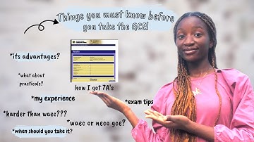Important Things You Should Know About the GCE (WAEC/NECO) || GCE SERIES(PART 1)